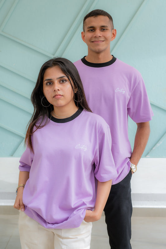 IMPERIAL OVERSIZED TEE - LAVENDER